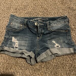 Arizona Distressed Denim Shorts